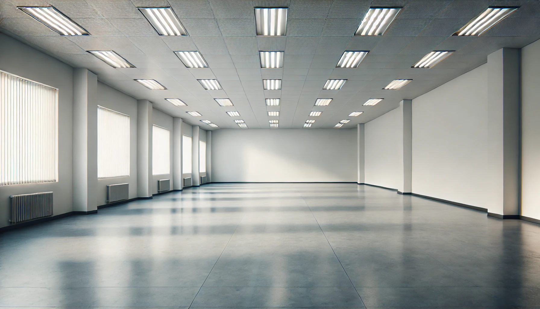 decom2 An empty office post decommissioning.